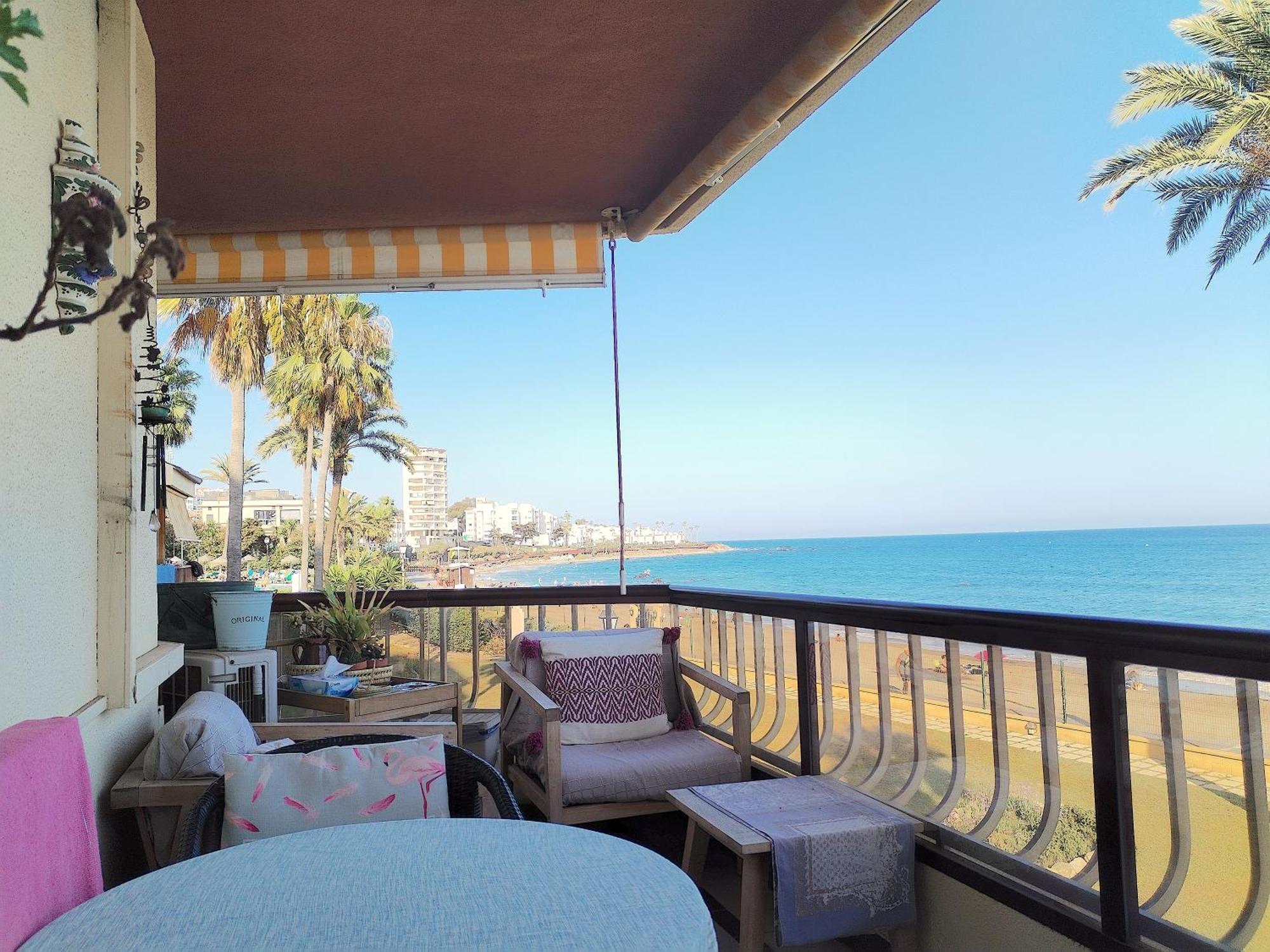 Casa Mar Apartamento Front Beach Con Wifi, Piscina, Padel Y Tenis - Lubina Del Sol Sitio de Calahonda Luaran gambar
