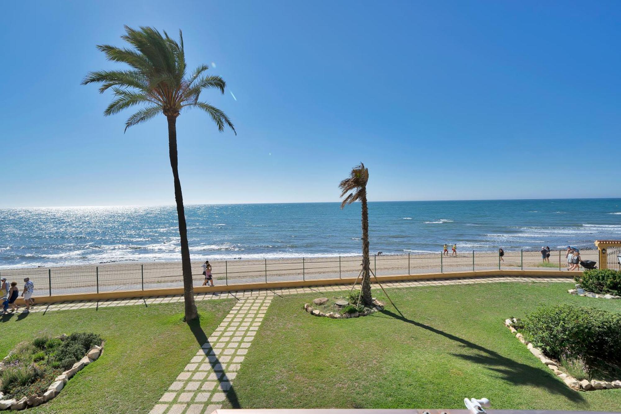 Casa Mar Apartamento Front Beach Con Wifi, Piscina, Padel Y Tenis - Lubina Del Sol Sitio de Calahonda Luaran gambar