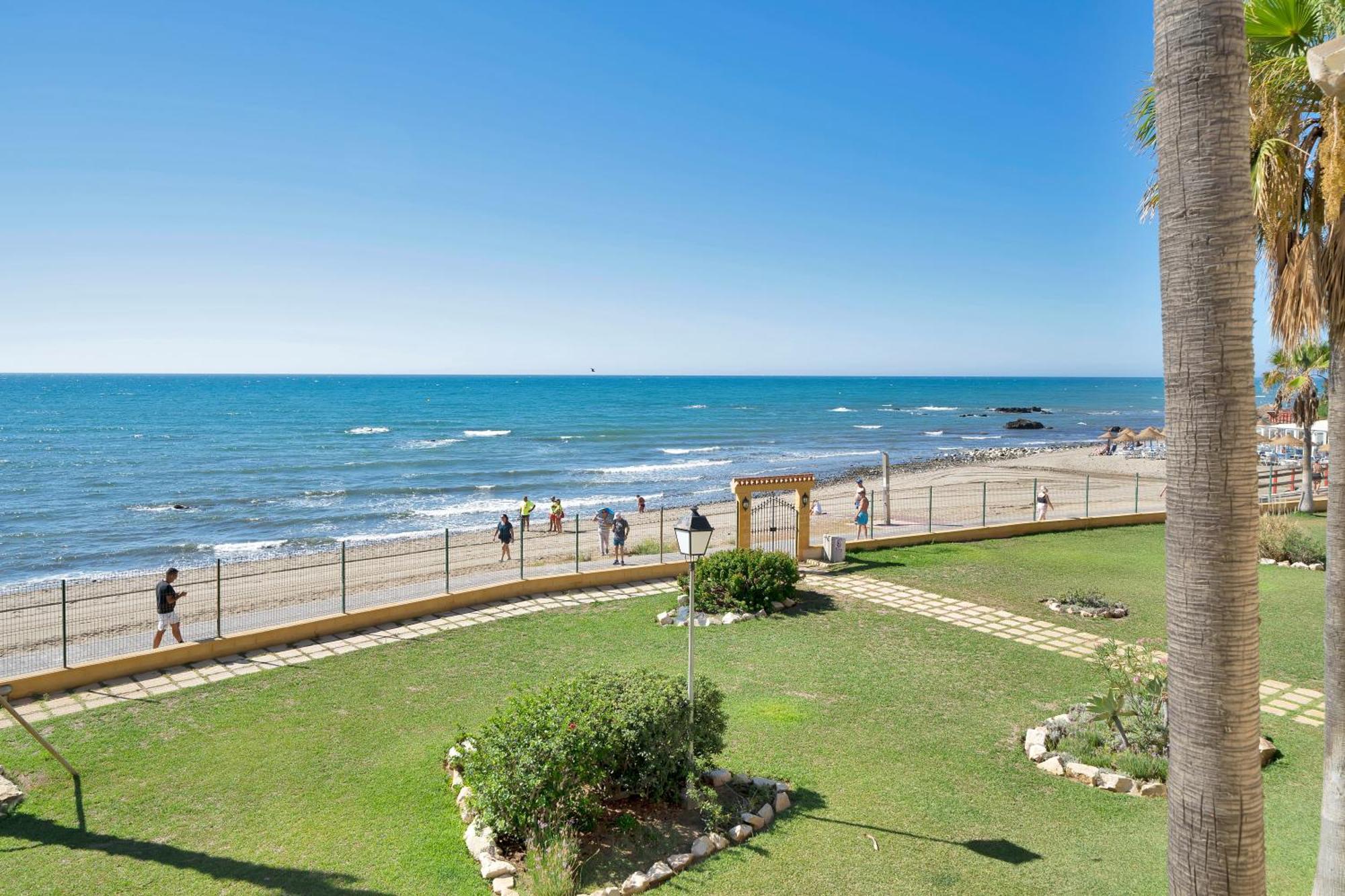 Casa Mar Apartamento Front Beach Con Wifi, Piscina, Padel Y Tenis - Lubina Del Sol Sitio de Calahonda Luaran gambar