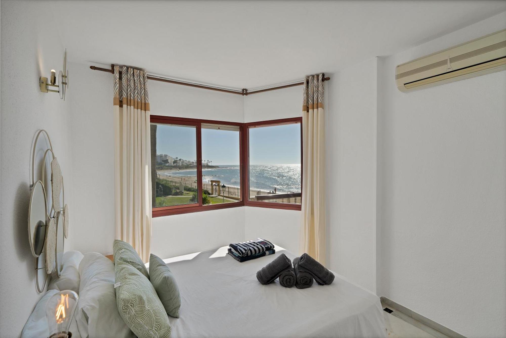 Casa Mar Apartamento Front Beach Con Wifi, Piscina, Padel Y Tenis - Lubina Del Sol Sitio de Calahonda Luaran gambar