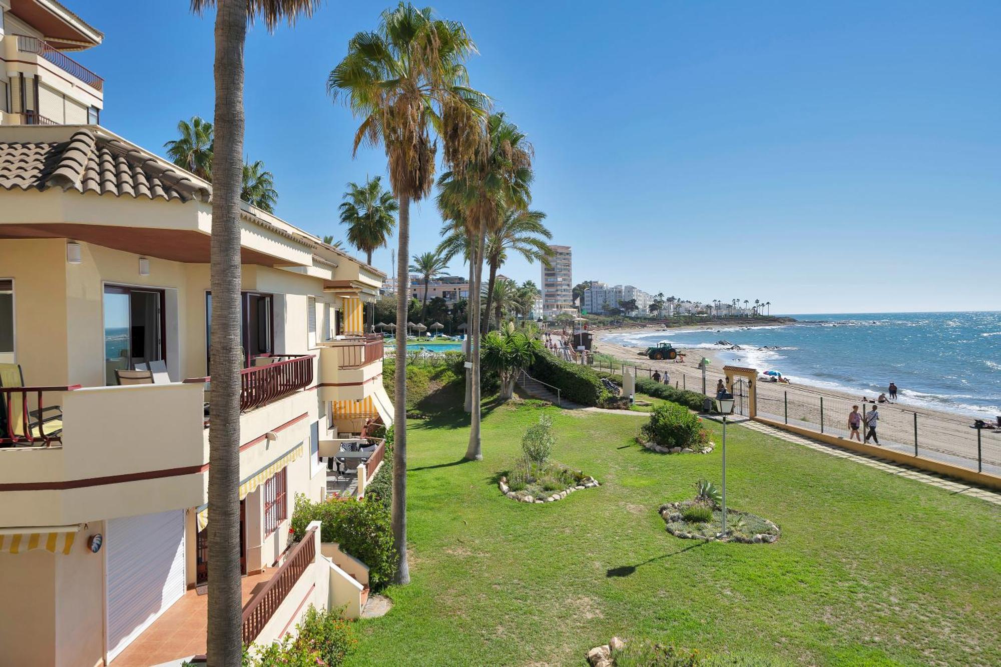 Casa Mar Apartamento Front Beach Con Wifi, Piscina, Padel Y Tenis - Lubina Del Sol Sitio de Calahonda Luaran gambar