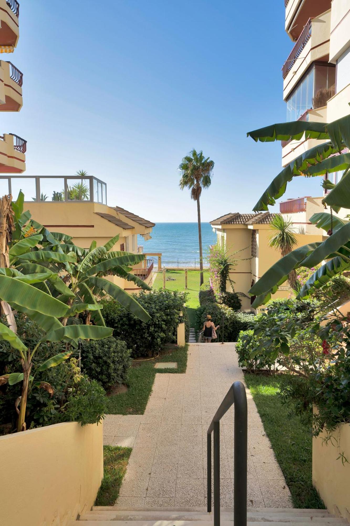 Casa Mar Apartamento Front Beach Con Wifi, Piscina, Padel Y Tenis - Lubina Del Sol Sitio de Calahonda Luaran gambar