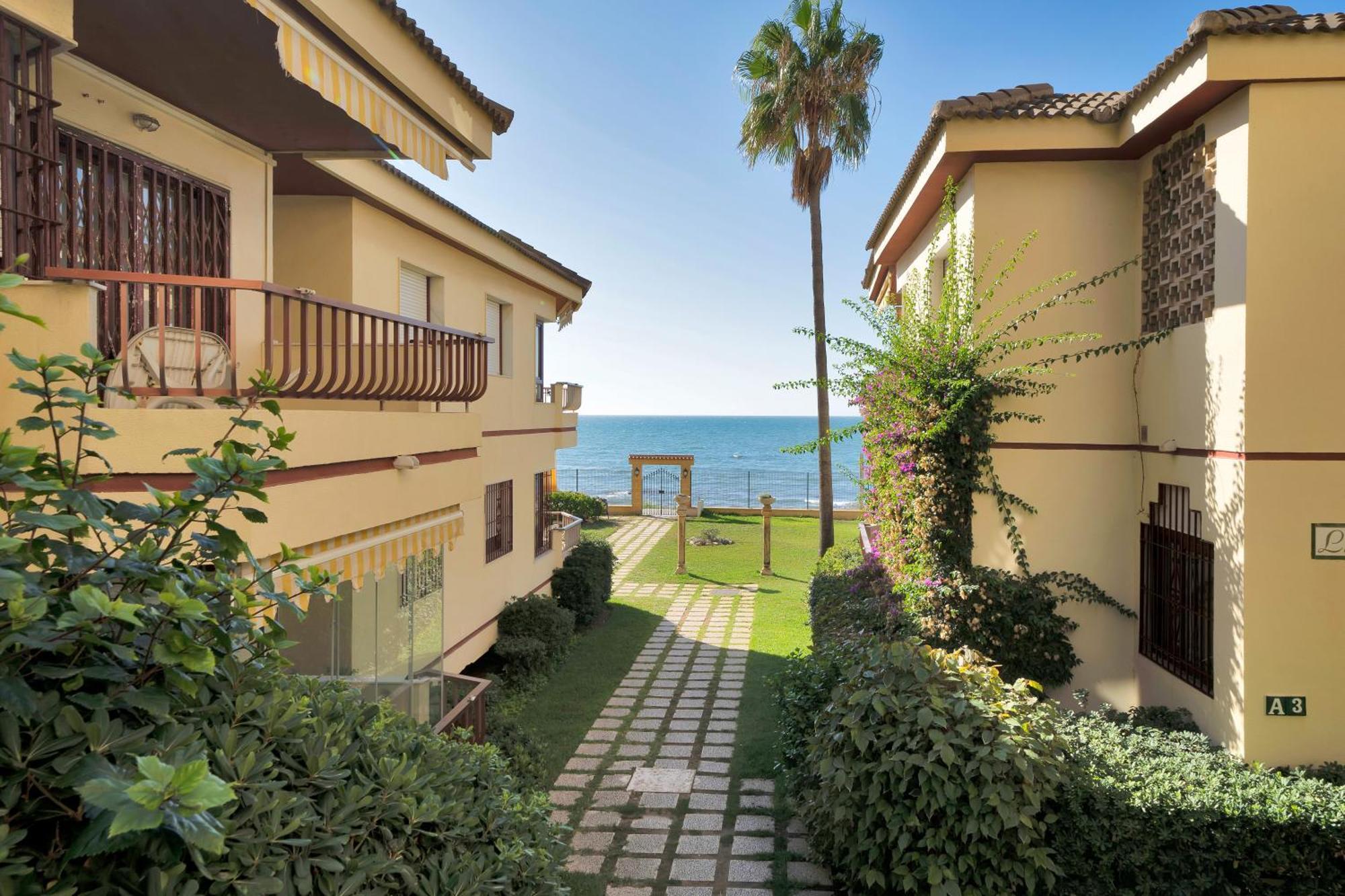 Casa Mar Apartamento Front Beach Con Wifi, Piscina, Padel Y Tenis - Lubina Del Sol Sitio de Calahonda Luaran gambar