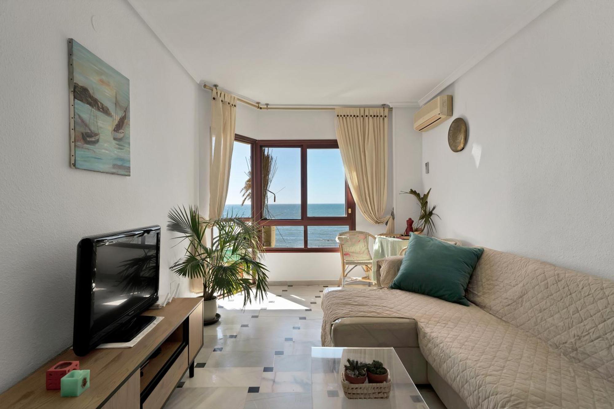 Casa Mar Apartamento Front Beach Con Wifi, Piscina, Padel Y Tenis - Lubina Del Sol Sitio de Calahonda Luaran gambar