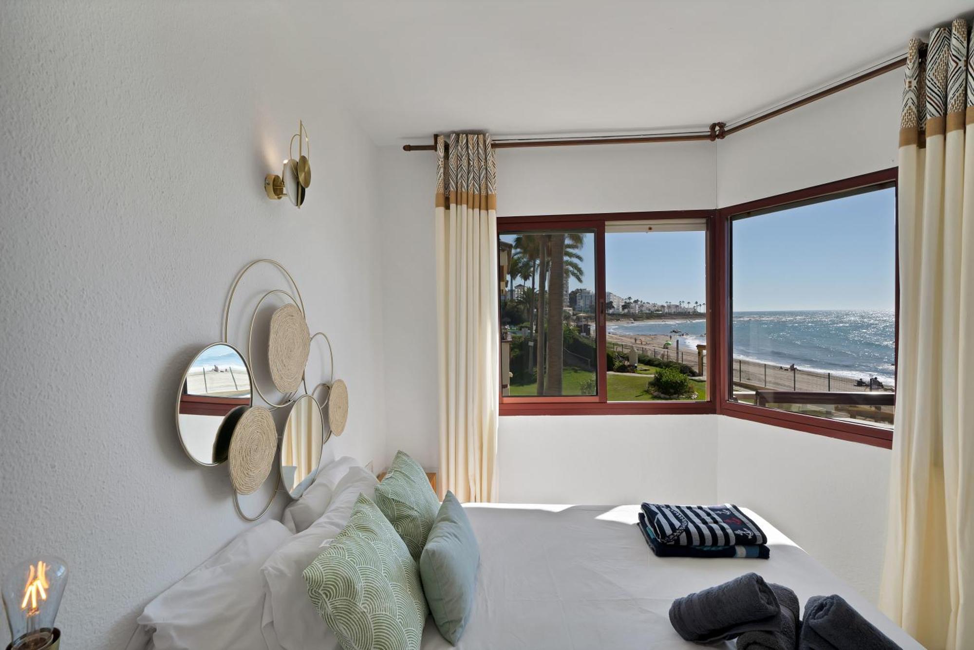 Casa Mar Apartamento Front Beach Con Wifi, Piscina, Padel Y Tenis - Lubina Del Sol Sitio de Calahonda Luaran gambar